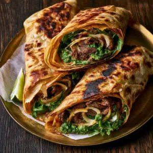 Kabab Paratha Roll